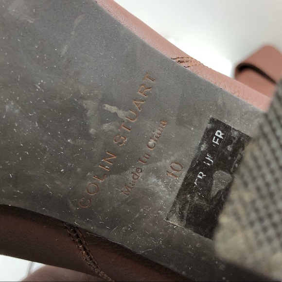 Colin Stuart Leather Riding Boots - Size 10 - Picture 5 of 7